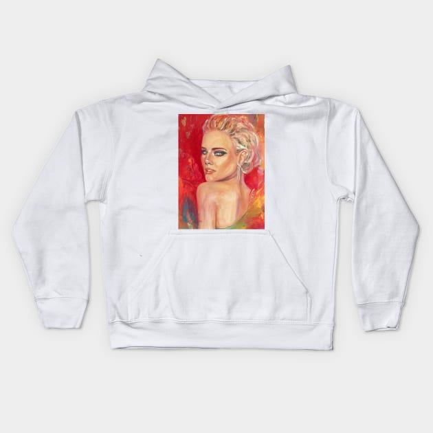 halsey Kids Hoodie by mynisel